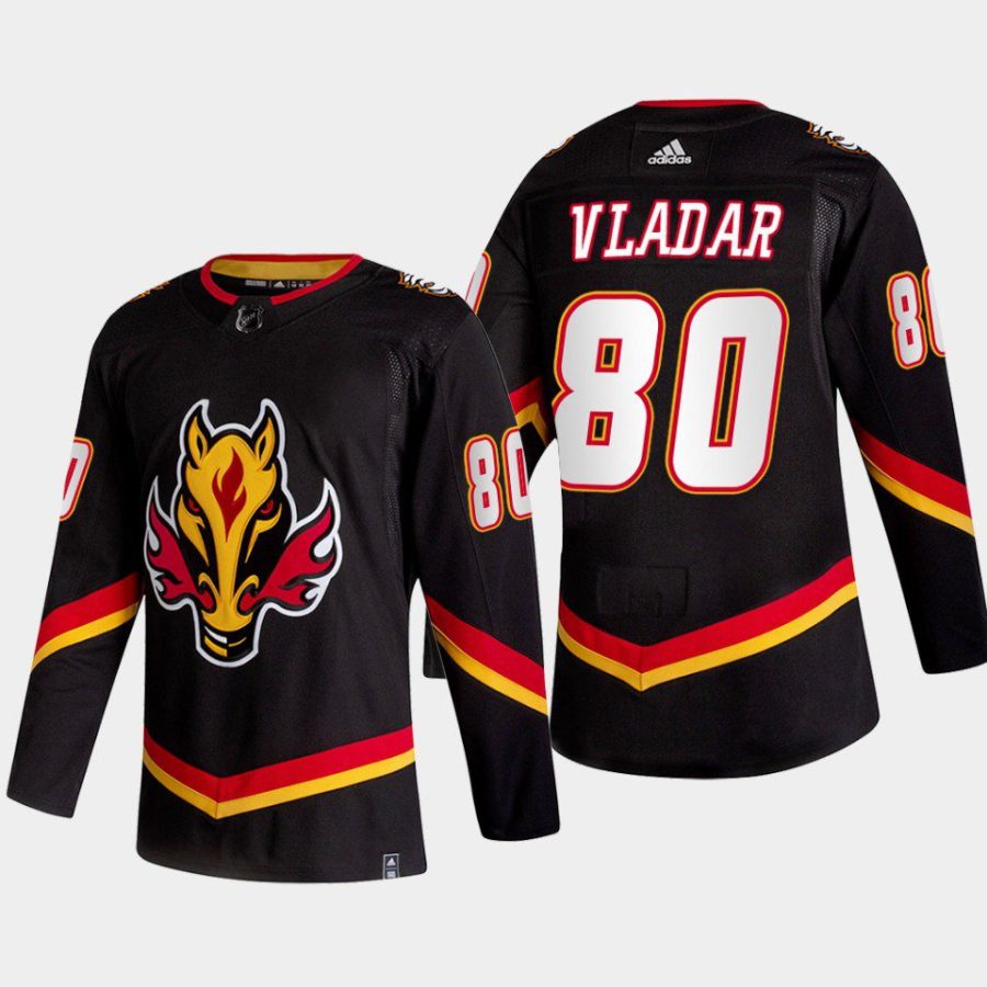 2022 23 dan vladar flames black alternate authentic jersey