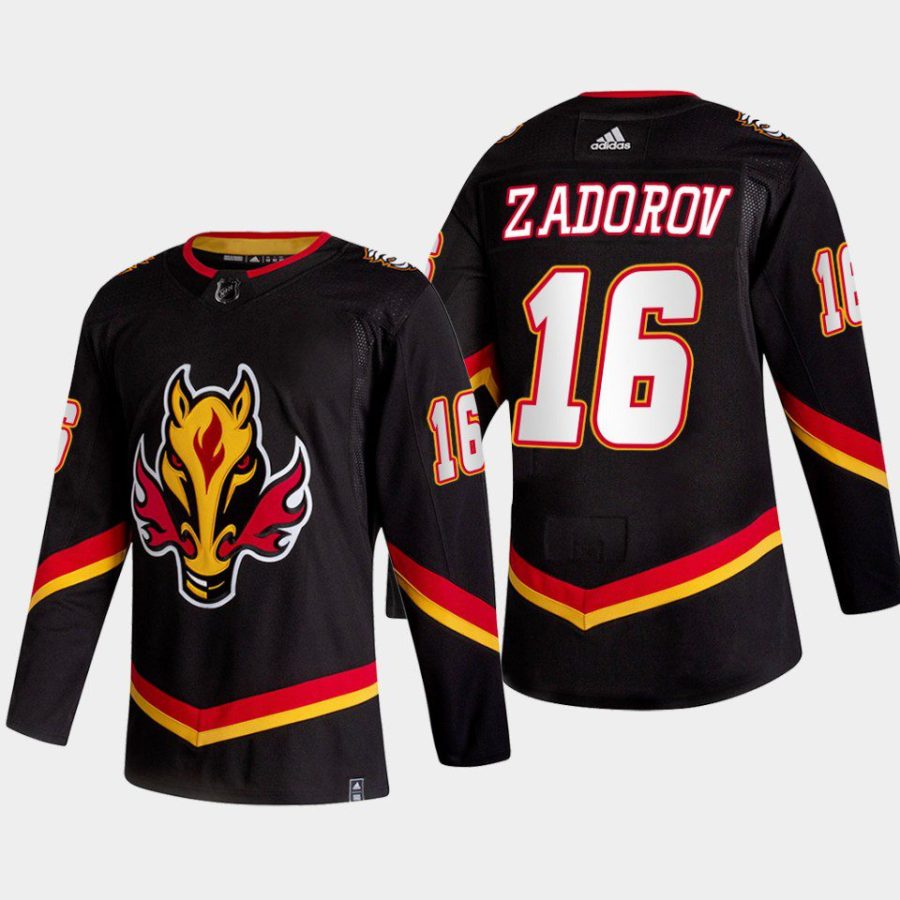 2022 23 nikita zadorov flames black alternate authentic jersey