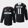 2022 anze kopitar la kings black hockey wood warm up jersey