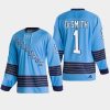 2022 casey desmith penguins blue team classics heritage jersey