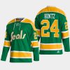 2022 roope hintz golden seals green team classics heritage jersey