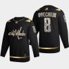 alexander ovechkin capitals black 2022 stanley cup playoffs diamond edition authentic jersey