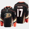 anaheim ducks alex killorn home breakaway player jersey black