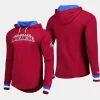 avalanche men burgundy legendary slub hoodie long sleeve t shirt