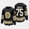 boston bruins alec regula 100th anniversary 2023 24 premier jersey black