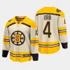 boston bruins bobby orr 100th anniversary 2023 24 premier breakaway player jersey cream