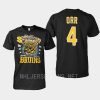 bruins bobby orr black throwback 6x stanley cup champs t shirt