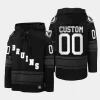 bruins custom anthracite stadium lights superior lacer hoodie