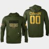 bruins custom olive 2022 salute to service levelwear pullover hoodie