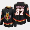 calgary flames jordan oesterle alternate breakaway player jersey black