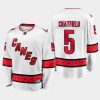 carolina hurricanes jalen chatfield away breakaway player jersey white