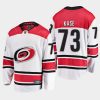 carolina hurricanes ondrej kase away 2022 breakaway player jersey white