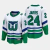 carolina hurricanes seth jarvis whalers premier breakaway jersey white