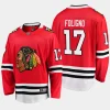 chicago blackhawks nick foligno home breakaway player jersey red