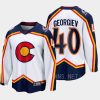 colorado avalanche alexandar georgiev special edition 2.0 2022 breakaway retro jersey white