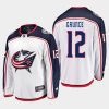 columbus blue jackets brendan gaunce away breakaway player jersey white