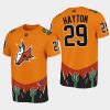 coyotes barrett hayton orange special edition reverse retro 2.0 t shirt