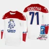 czechia hockey vladimir sobotka 2023 iihf world championship men home jersey white