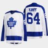 david kampf maple leafs white team classics primary logo jersey