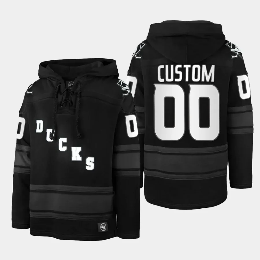 ducks custom anthracite stadium lights superior lacer hoodie