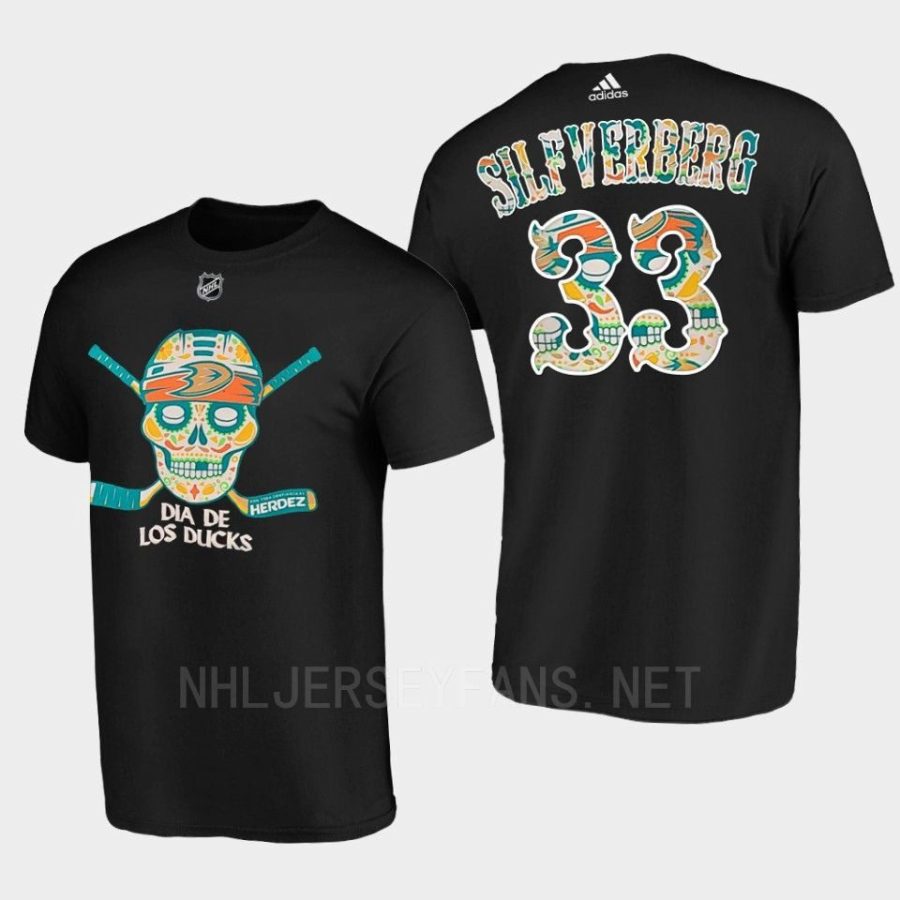 ducks jakob silfverberg black dia de muertos night tee