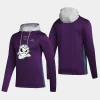 ducks men purple refresh skate lace pullover hoodie