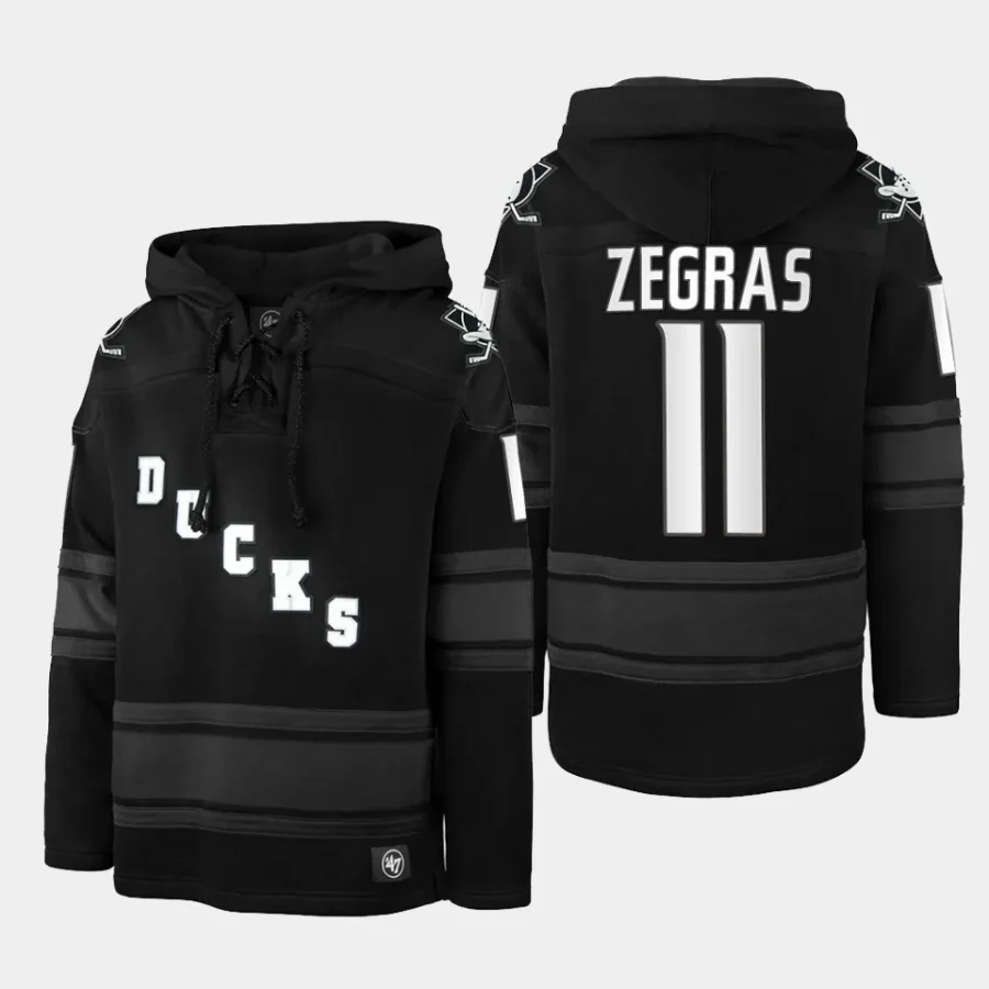 ducks trevor zegras anthracite stadium lights superior lacer hoodie