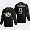 filip forsberg predators black 2022 stanley cup playoffs diamond edition authentic jersey