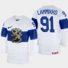 finland hockey juho lammikko 2022 iihf world championship home jersey white