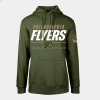 flyers men olive podium fleece pullover hoodie