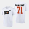 flyers tyson foerster white 2024 nhl stadium series logo t shirt