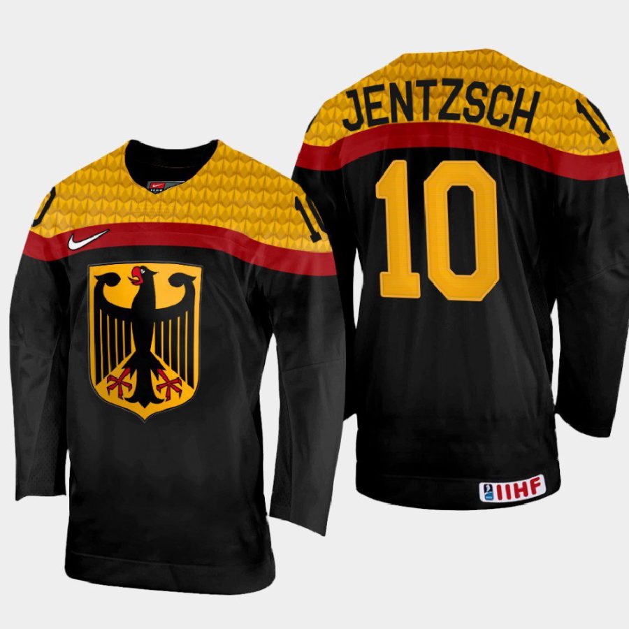 germany hockey taro jentzsch 2022 iihf world championship away jersey black