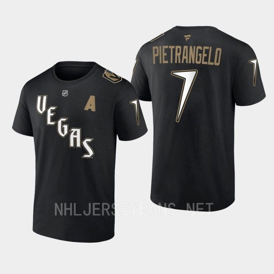 golden knights alex pietrangelo blackname number 2022special edition 2.0 t shirt