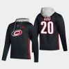 hurricanes sebastian aho black skate lace up hoodie