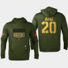 hurricanes sebastian aho olive 2022 salute to service levelwear hoodie