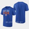 islanders custom royal 2023 fathers day gift best dad ever t shirt