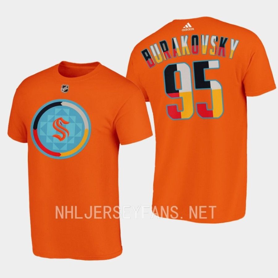 kraken andre burakovsky orange indigenous people night special tee