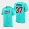 kraken yanni gourde light blue authentic pro tech 2024 winter classic t shirt