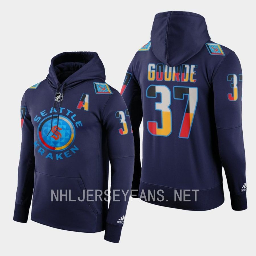 kraken yanni gourde navy 2022indigenous people night special hoodie