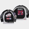 leon draisaitl oilers black 2023 all stars supreme ccm hockey jersey