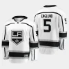 los angeles kings andreas englund away breakaway player jersey white