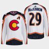 men avalanche nathan mackinnon 2022 authentic primegreen reverse retro 2.0 white jersey