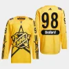 men blackhawks connor bedard drew house 2024 nhl all star game primegreen authentic yellow jersey