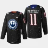 men blue jackets adam fantilli 2023 exclusive edition star wars black jersey