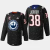 men blue jackets boone jenner 2023 exclusive edition star wars black jersey