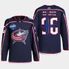 men blue jackets jack roslovic finland edition 2022 nhl global series navy jersey