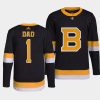 men bruins 2022 fathers day gift primegreen black jersey