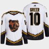 men bruins a.j. greer 2022 authentic primegreen reverse retro 2.0 white jersey