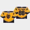 men bruins david pastrnak replica throwback gold jersey