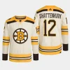 men bruins kevin shattenkirk 2023 24 primegreen 100th anniversary authentic player cream jersey